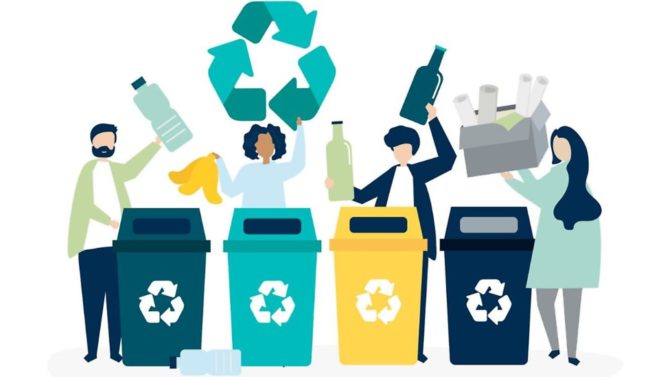 How does recycling work in France?