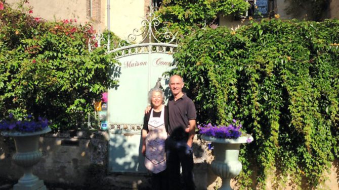 Why did this American couple move from San Francisco to rural France?