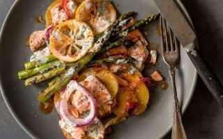 Recipe: Salmon en Papillote with Asparagus