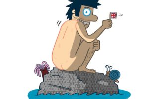 Are foreigners in or out of favour with the French?