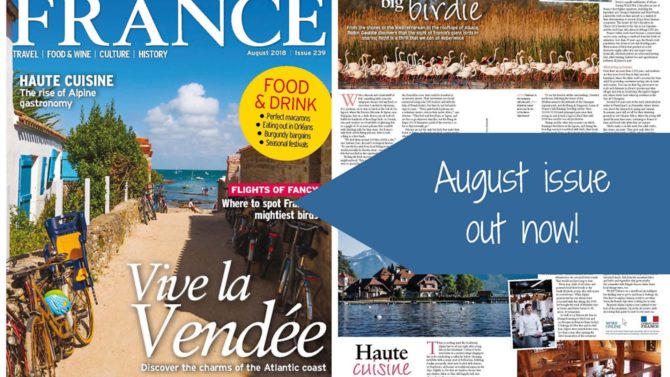 12 reasons to buy the August 2018 issue of FRANCE Magazine