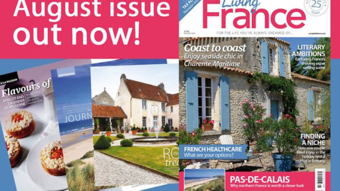 August 2016 issue of Living France out now!