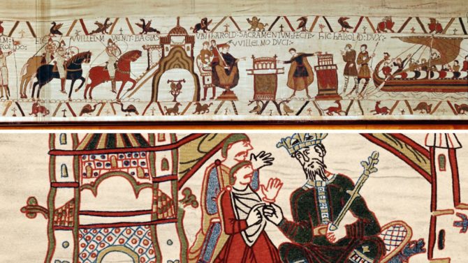 You can now see the Bayeux Tapestry online