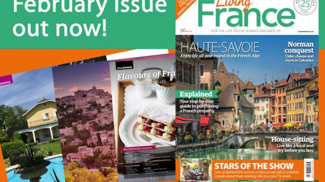 February 2017 issue of Living France out now!