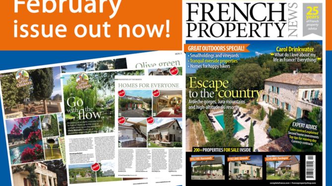 14 reasons to buy the February 2018 issue of French Property News