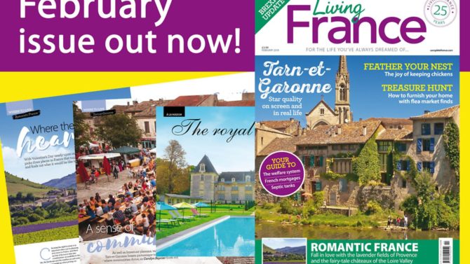 13 reasons to buy the February 2018 issue of Living France!