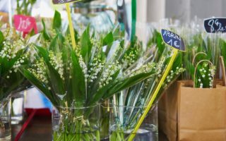 Why is lily of the valley given on 1 May in France?