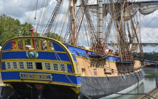 L’Hermione: a replica of the 18th-century French frigate