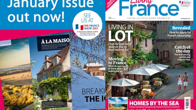 January 2017 issue of Living France out now!