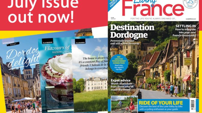 July 2017 issue of Living France out now!