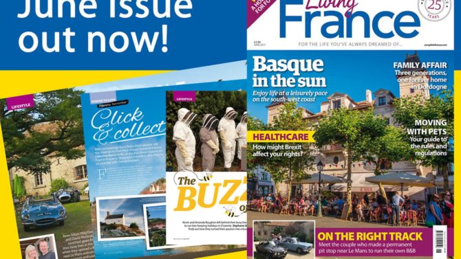 June 2017 issue of Living France out now!