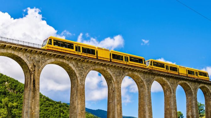 Iconic train journeys in France