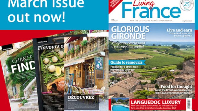 March 2017 issue of Living France out now!