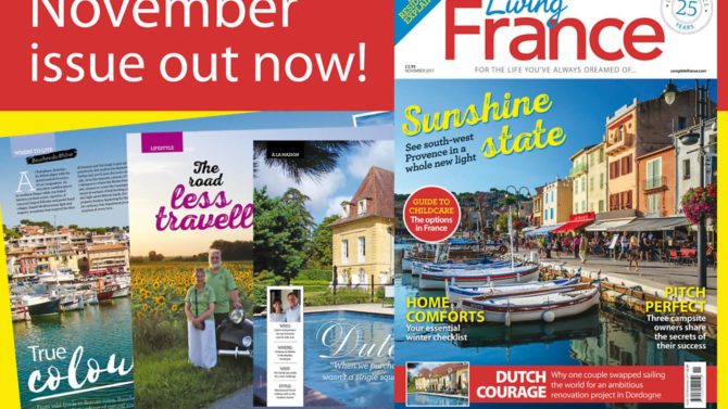 11 reasons to buy the November 2017 issue of Living France!