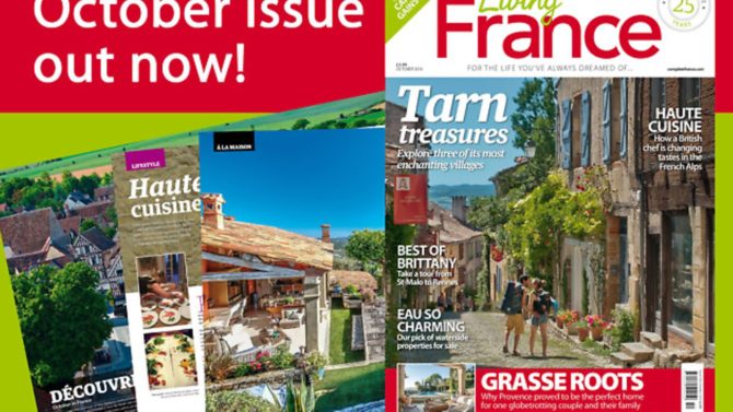 October 2016 issue of Living France out now!