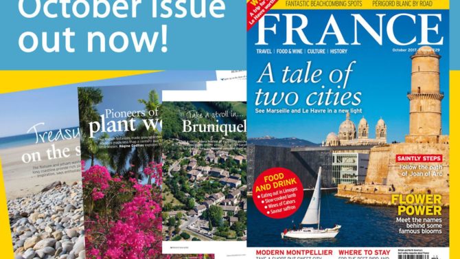 11 reasons to buy the October issue of FRANCE Magazine