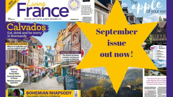 14 reasons to buy the September 2018 issue of Living France