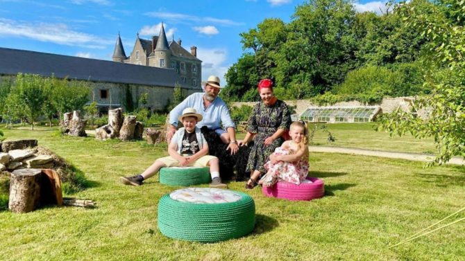 Escape to the Château: Dick and Angel inspire families to make do and mend