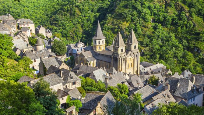 You have to visit the fairy-tale village of Conques!