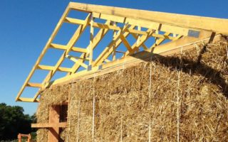 Real life: building a straw house in France