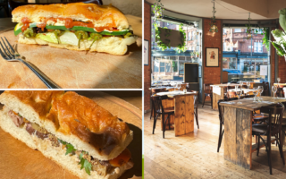 French-inspired sandwiches on the menu in London