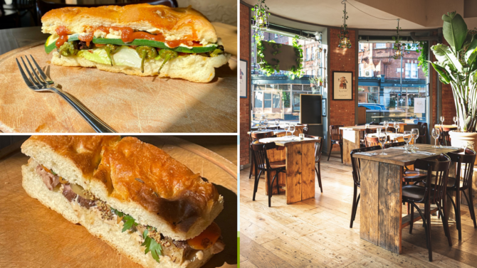 French-inspired sandwiches on the menu in London
