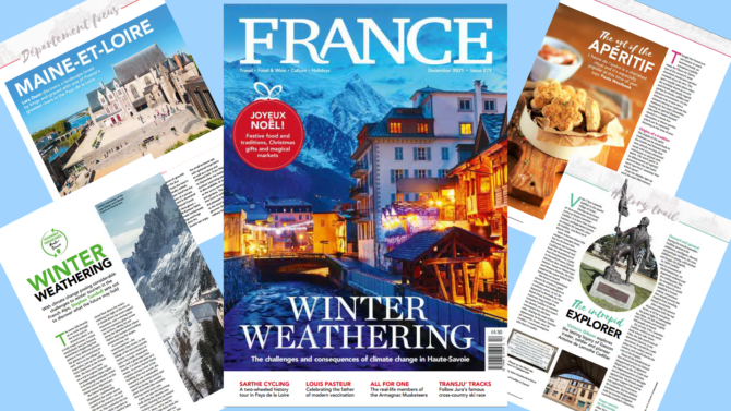 Find out what’s inside FRANCE Magazine’s December 2021 UK issue