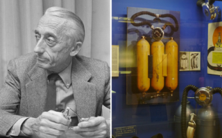 French Icon: pioneering ocean explorer Jacques-Yves Cousteau
