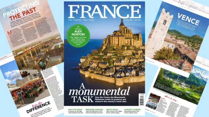 FRANCE Magazine: What’s inside our new January 2022 UK issue?