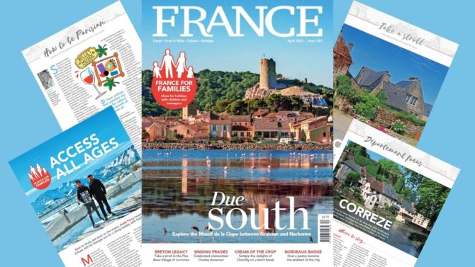 What’s inside the April 2022 issue of FRANCE Magazine UK?