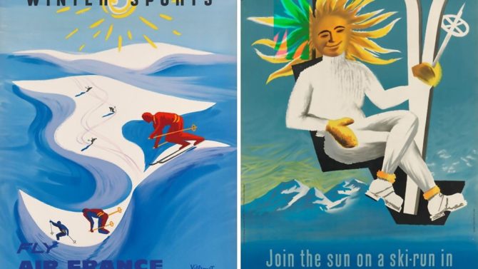 Rare vintage French posters go up for auction