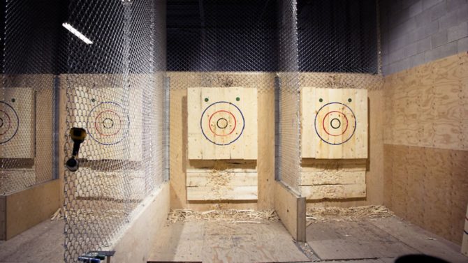 Why axe throwing is taking France by storm