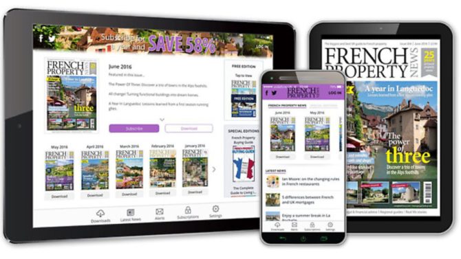 Introducing the NEW French Property News App