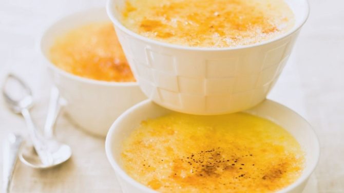 Recipe: White Chocolate Crème Brûlée