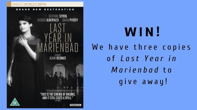 WIN! A copy of Last Year in Marienbad on DVD