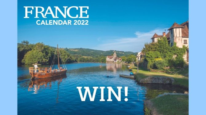 Win a copy of the FRANCE Calendar 2022!