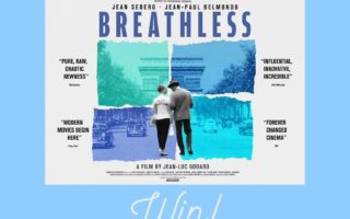 Win a copy of Jean-Luc Godard’s newly restored BREATHLESS on DVD or Blu-ray