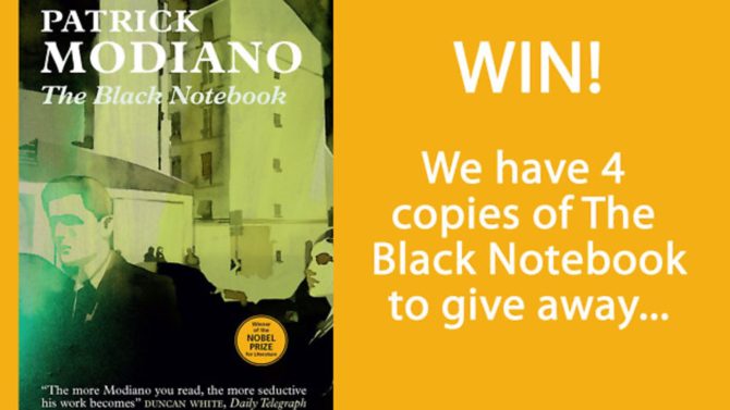 Win! A copy of The Black Notebook by Patrick Modiano