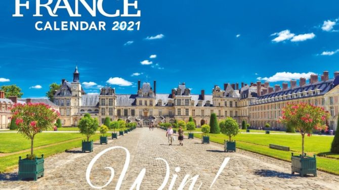Win a copy of the FRANCE Calendar 2021