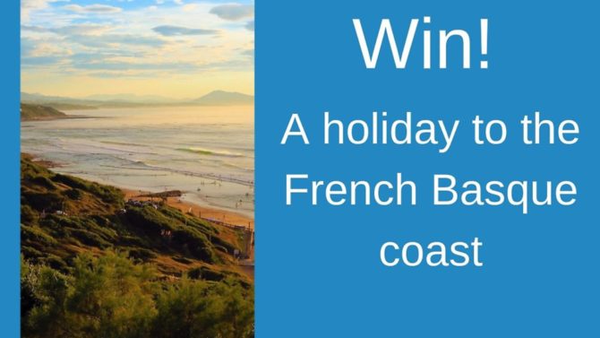 Win a holiday to the French Basque coast!