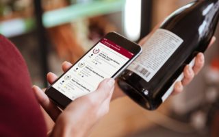Sommelier in your pocket tracks down wine within walking distance