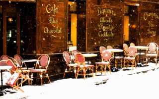 Winter has arrived in France