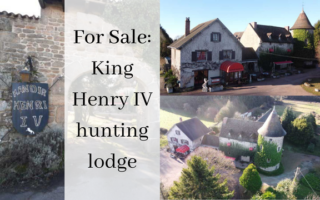 See inside: Henry IV’s French hunting lodge for sale