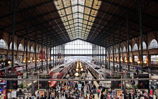 Europe’s busiest train station: Gare du Nord, Paris