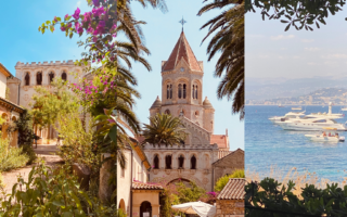 The Isle of Saint Honorat off the coast of Cannes