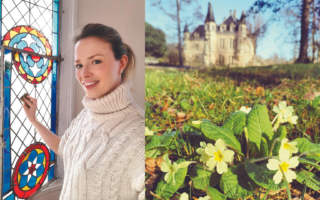 Spring cleaning at the château