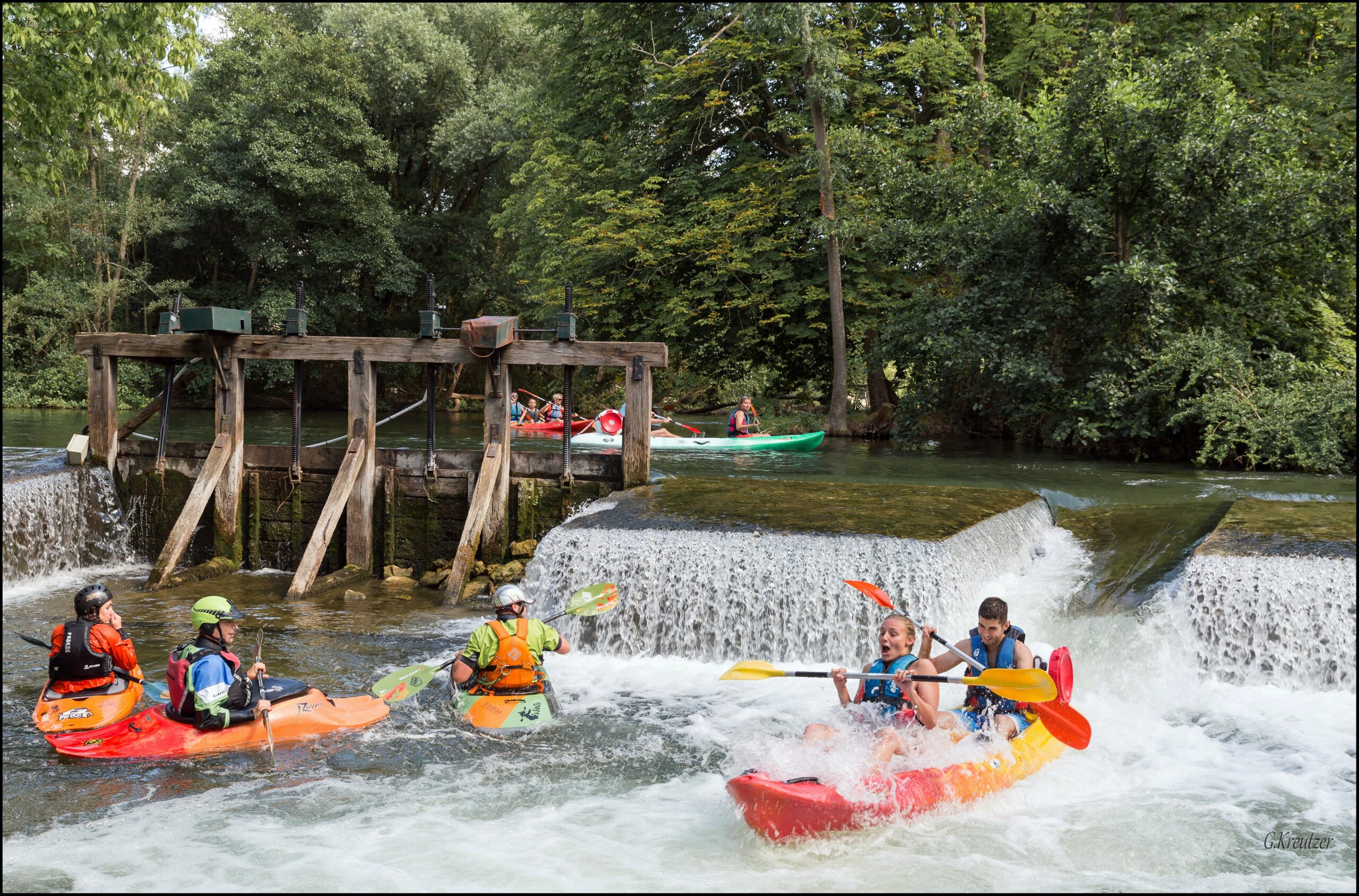 swimming tours france