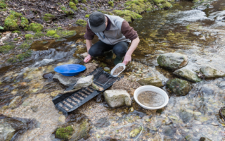 Gold mining in France