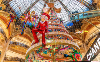 Christmas arrives at Galeries Lafayette Paris Haussmann for 2023