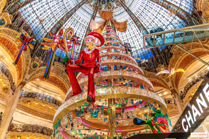 Christmas arrives at Galeries Lafayette Paris Haussmann for 2023